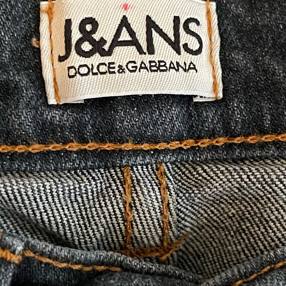 Dolce & Gabbana vintage capri jeans size 28 made in Italy - Picture 2 of 5